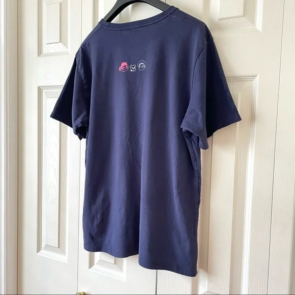 3/$30 Uniqlo Women’s Navy Blue Peko Tee - Picture 6 of 8